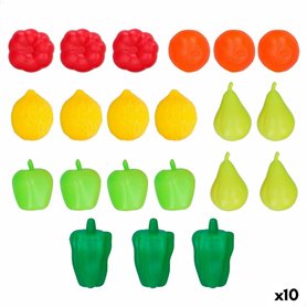 Set de jouets alimentaires Colorbaby 21 Pièces (10 Unités)