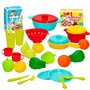 Set de jouets alimentaires Colorbaby Linge et ustensiles de cuisine 31 Pièces (6 Unités)