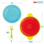 Set de jouets alimentaires Colorbaby Linge et ustensiles de cuisine 36 Pièces (12 Unités)