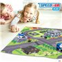 Tapis de jeu Speed & Go Accessoires Voitures Route Tissu Plastique (6 Unités)