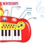 Piano interactif pour bébé Bontempi Enfant Microphone 33 x 13 x 19,5 cm (6 Unités)