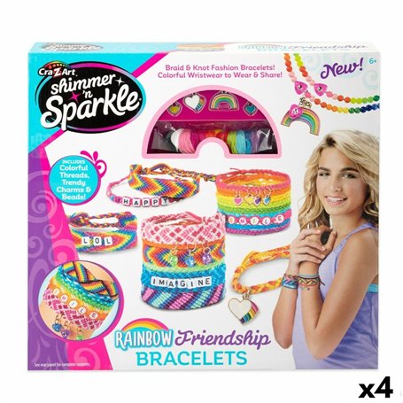 Kit de création de bracelets Cra-Z-Art Friendship Plastique 15 x 23 x 0
