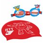 Bonnet et lunettes de bain Super Wings Enfant (12 Unités)