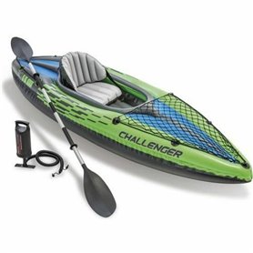 Canoë Gonflable Intex Challenger K1 Vert Gonflable 274 x 33 x 76 cm