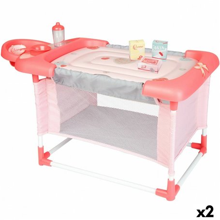 Table à langer pour poupées Colorbaby 3-en-1 68 x 32