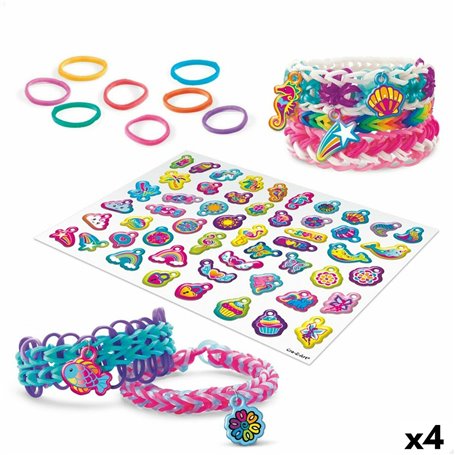 Kit de création de bracelets Cra-Z-Art Shimmer 'n Sparkle sirenas unicornios Plastique 33 x 2