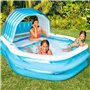 Piscine gonflable Intex Bleu 530 l 229 x 135 x 191 cm (2 Unités)