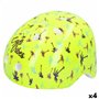 Casque de Cyclisme pour Enfants Colorbaby Neon Cali Vibes Jaune (4 Unités)