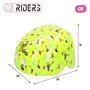 Casque de Cyclisme pour Enfants Colorbaby Neon Cali Vibes Jaune (4 Unités)