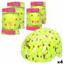 Set de protection sportive Colorbaby Neon Cali Vibes Jaune (4 Unités)