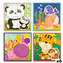 Puzzle Enfant Lisciani animaux 16 Pièces 16 x 1 x 16 cm (6 Unités)