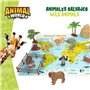 Figurines d'animaux Colorbaby 19 Pièces Jungle Plastique 14 x 6 x 5 cm (6 Unités)