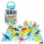 Figurines d'animaux Colorbaby 19 Pièces Océan Plastique 14 x 6 x 7 cm (6 Unités)