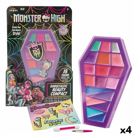 Kit de maquillage pour enfant Monster High Feeling Fierce 10 x 16