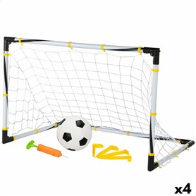 Cage à Foot Colorbaby 90 x 59 x 59 cm Pliable (4 Unités)