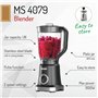 Bol mixeur Adler Noir 1000 W