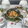 Wok Ballarini 75002-815-0 Anthracite Acier inoxydable Aluminium Ø 30 cm (1 Unité)