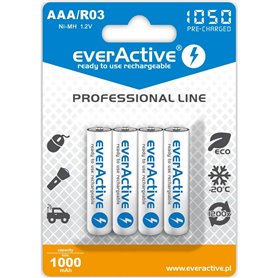 Piles Rechargeables EverActive EVHRL03-1050 1