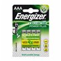 Piles Rechargeables Energizer AAA-HR03 AAA HR03