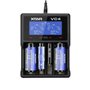 Chargeur de batterie Xtar VC4 Piles x 4