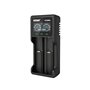 Chargeur de batterie Xtar VC2SL Piles x 2