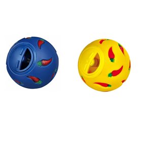 Ballon Trixie 6275 Lapin Snacks Ø 7 cm Jaune Bleu Multicouleur Plastique (1 Pièce)