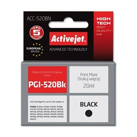 Cartouche d'Encre Compatible Activejet ACC-520BN Noir