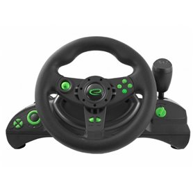 Volant Racing Esperanza EGW102 Pédales Vert PC PlayStation 3