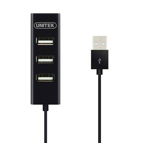 Hub USB 3 Ports Unitek Y-2140 Noir