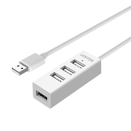 Hub USB 3 Ports Unitek Y-2146 Blanc