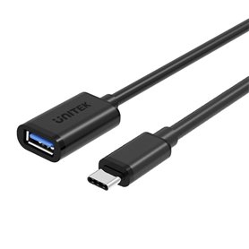Câble USB-C vers USB Unitek Y-C476BK 20 cm