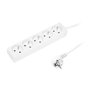 Câble de Rallonge Blow PR-570P Blanc 5 m