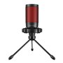 Microphone de Bureau Savio SONAR PRO 01 Noir Rouge