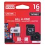 Goodram M1A4 All in One 16 Go MicroSDHC UHS-I Classe 10