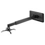 Support Mural Extensible pour Projecteur MacLean MC-945 Noir