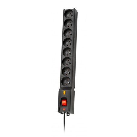 Multiprise 8 Prises avec Interrupteur Lestar   (5 m)