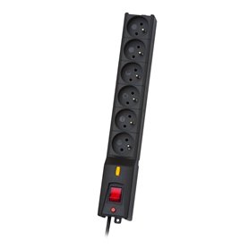 Multiprise 6 Prises avec Interrupteur Lestar LX 610 G-A K.:CZ 1