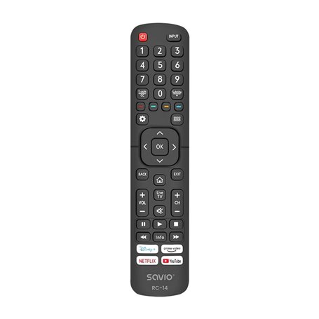 Télécommande Universelle pour Hisense Savio RC-14