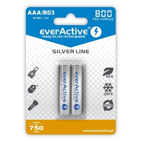 Piles Rechargeables EverActive EVHRL03-800 AAA R03 1