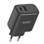 Chargeur mural Savio LA-06/B Noir 30 W