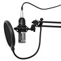 Microphone Media Tech MT397S Noir