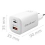 Chargeur mural Qoltec 50765 Blanc 65 W