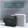 Chargeur mural Aukey PA-B7S Noir 100 W