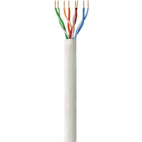Câble Réseau Rigide UTP 5ème Catégorie Techly ITP8-FLU-0305 Gris 305 m