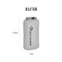 Sac de Sport Étanche Imperméable Sea to Summit Ultra-Sil High Rise Gris 8 L