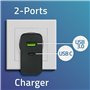 Chargeur mural Qoltec 52378 Noir 45 W (1 Unités)