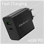 Chargeur mural Qoltec 52378 Noir 45 W (1 Unités)