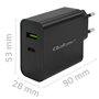 Chargeur mural Qoltec 52378 Noir 45 W (1 Unités)