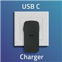 Chargeur mural Qoltec 52379 Noir 65 W (1 Unités)