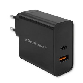 Chargeur mural Qoltec 52380 Noir 65 W (1 Unités)